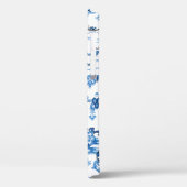 Coques Case-Mate iPhone Pagode bleue et blanche personnalisable Chinoiseri (Verso / Gauche)