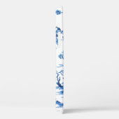 Coques Case-Mate iPhone Pagode bleue et blanche personnalisable Chinoiseri (Verso / Droite)