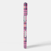 Coques Case-Mate iPhone Paie été rose Madras Patchwork (Verso / Droite)
