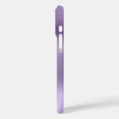 Coques Case-Mate iPhone Pailleté Argent Clair Violet Métallisé Féminin (Verso / Gauche)