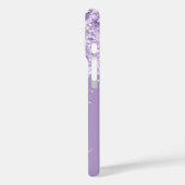 Coques Case-Mate iPhone Pailleté Violet Clair Signature Glam (Verso / Gauche)