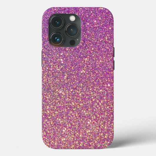 Coques Case-Mate iPhone Paillette rose  (Verso)