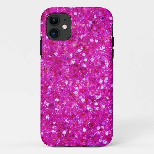 Coques Case-Mate iPhone Paillette rose (Dos)