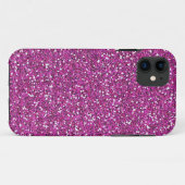 Coques Case-Mate iPhone Paillette rose (Dos (Horizontal))
