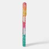 Coques Case-Mate iPhone Paillettes Arc-en-ciel  (Verso / Droite)