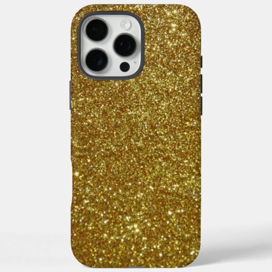 Coques Case-Mate iPhone Paillettes dorées (Verso)