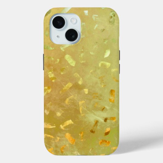 Coques Case-Mate iPhone Paillettes dorées (Verso)
