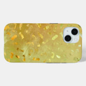 Coques Case-Mate iPhone Paillettes dorées (Verso (horizontal))