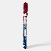 Coques Case-Mate iPhone Paillettes Patriotiques (Verso / Droite)
