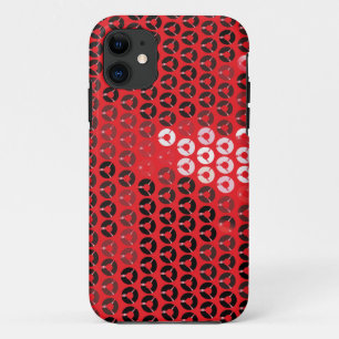 Case-Mate iPhone Case paillettes rouges brillantes