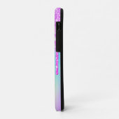 Coques Case-Mate iPhone Paillettes tendance holographiques gouttes (Dos/Gauche)