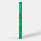 Coques Case-Mate iPhone Paillettes Vertes (Verso / Droite)