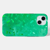 Coques Case-Mate iPhone Paillettes Vertes (Verso (horizontal))