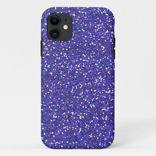 Coques Case-Mate iPhone Paillettes violettes (Dos)