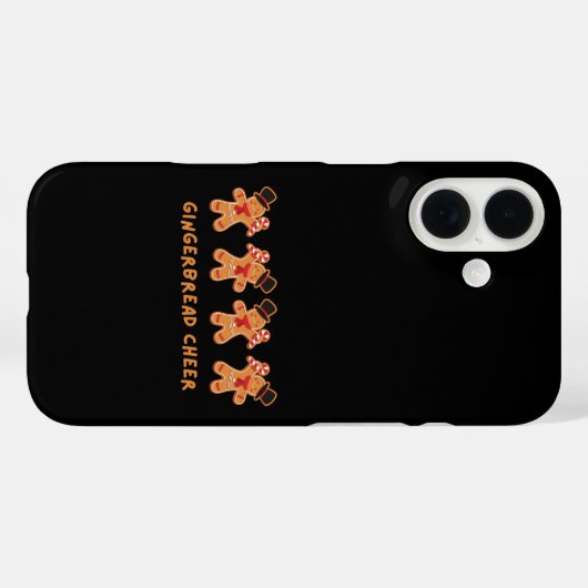 Coques Case-Mate iPhone Pain d'épices (Verso (horizontal))