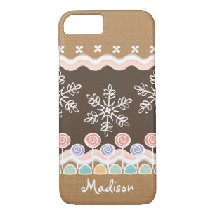 Case-Mate iPhone Case Pain d'épices Candyland Winter Wonderland