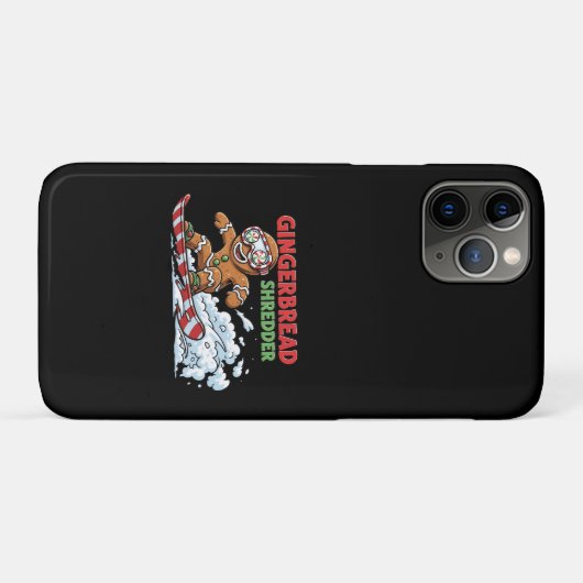 Coques Case-Mate iPhone Pain d'épices Snowboardeur (Dos (Horizontal))