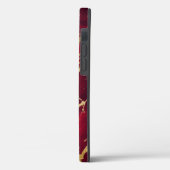 Coques Case-Mate iPhone Paint Monogramme Or (Verso / Gauche)