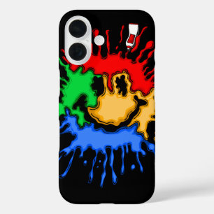 Coques iPhone 16 Paint Tube Smile