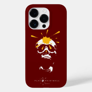 Coque Pour iPhone 14 Pro Paintball Crâne