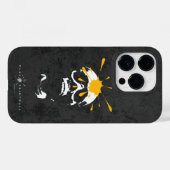 Coques Case-Mate iPhone Paintball Crâne (Verso (horizontal))