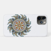 Coques Case-Mate iPhone Painterly Mandala (Dos (Horizontal))