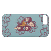 Coques Case-Mate iPhone Paisely Flower Scooby-Doo et le Gang (Dos (Horizontal))