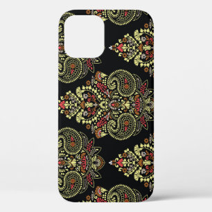 Case-Mate iPhone Case Paisley, arrière - plan noir géométrique