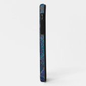 Coques Case-Mate iPhone Paisley Blue Indian Boho Motif (Dos/Gauche)