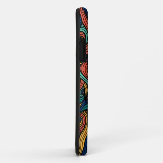 Coques Case-Mate iPhone Paisley haché (Dos/Droite)