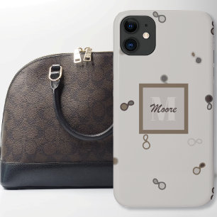 Case-Mate iPhone Case Paisley hybride, faiblement dispersée dans l'Ombre