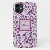 Coques Case-Mate iPhone Paisley hybride - Violet Violet Ombre Téléphone Ca (Dos)