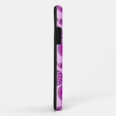 Coques Case-Mate iPhone Paisley motif, orchidée et améthyste violet (Dos/Droite)