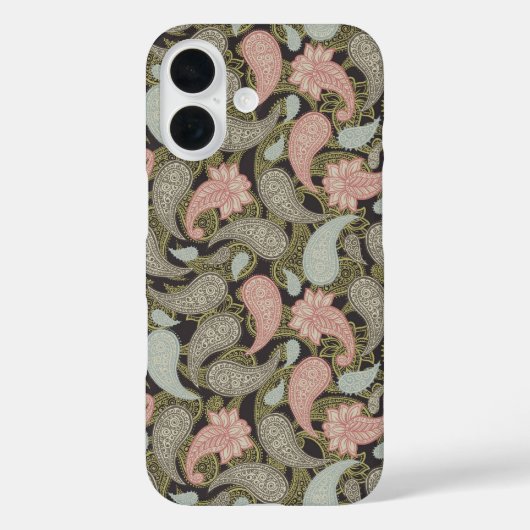 Coques Case-Mate iPhone Paisley Pattern (Verso)