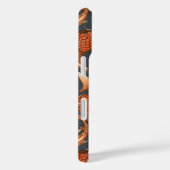 Coques Case-Mate iPhone paisley poisson gris foncé (Verso / Droite)