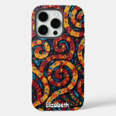Coques Case-Mate iPhone Paisley psychédélique (Verso)