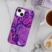 Coques Case-Mate iPhone Paisley rose et violet