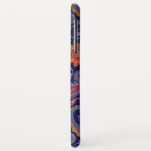 Coques Case-Mate iPhone Paisley violet rose (Dos/Gauche)