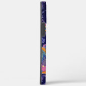 Coques Case-Mate iPhone Paisley violet rose (Verso / Droite)