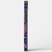 Coques Case-Mate iPhone Paisley violet rose (Verso / Gauche)