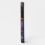 Coques Case-Mate iPhone Paisley violet rose (Dos/Gauche)