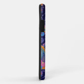 Coques Case-Mate iPhone Paisley violet rose (Dos/Droite)