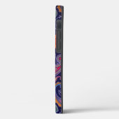 Coques Case-Mate iPhone Paisley violet rose (Verso / Gauche)