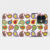 Coques Case-Mate iPhone Paisleys atomiques (Dos (Horizontal))