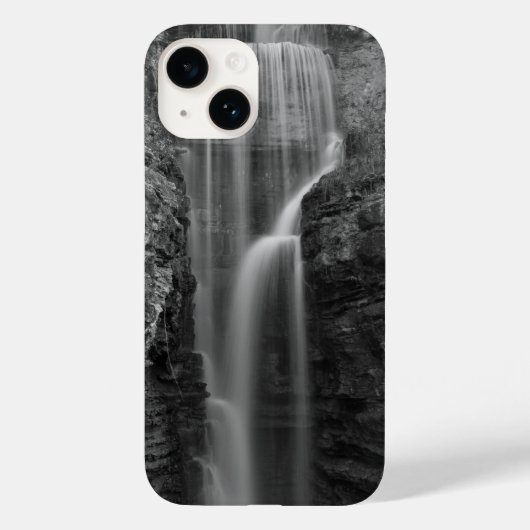 Coques Case-Mate iPhone Paix à Indian Cliff en nuances de gris (Verso)