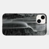 Coques Case-Mate iPhone Paix à Indian Cliff en nuances de gris (Verso (horizontal))
