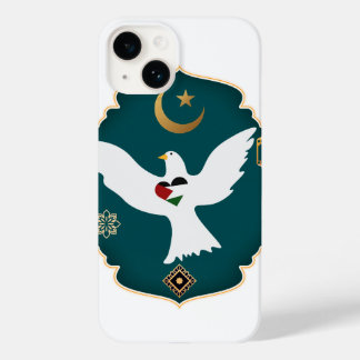 Coque Pour iPhone 14 Paix et amour pour la Palestine