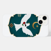 Coques Case-Mate iPhone Paix et amour pour la Palestine (Verso (horizontal))
