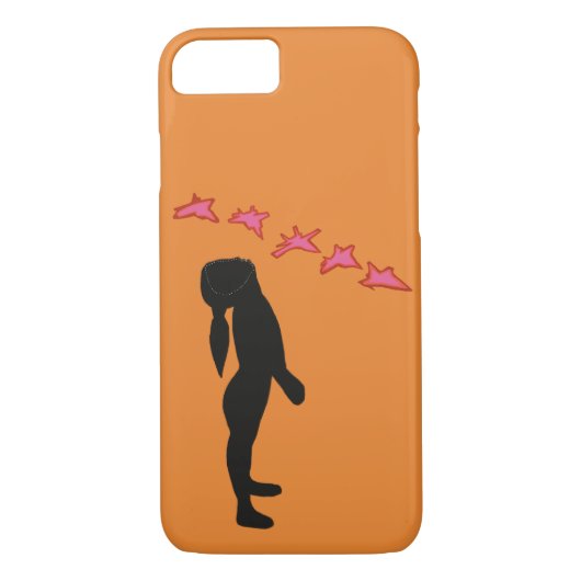 Coques Case-Mate iPhone Paix, plus de guerre iPhone 8/7, à peine là (Dos)