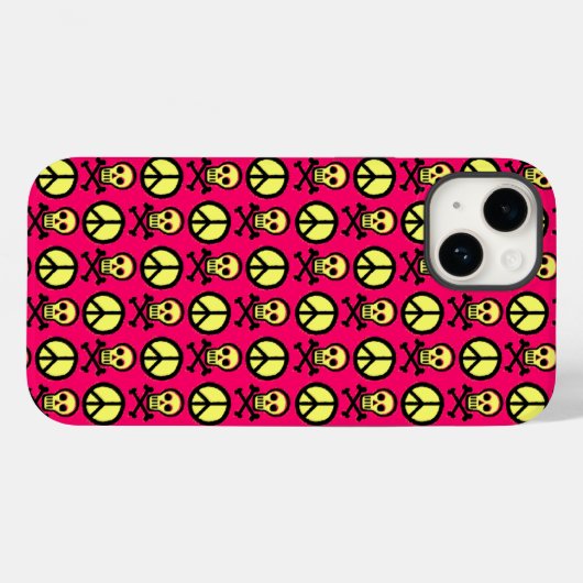 Coques Case-Mate iPhone Paix Skully (Verso (horizontal))